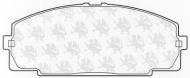 Комплект тормозных колодок QH Benelux BP970