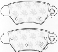 Комплект тормозных колодок QH Benelux BP985