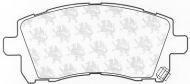 Комплект тормозных колодок QH Benelux BP1180