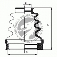 Комплект пыльника QH Benelux QJB1107