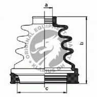 Комплект пыльника QH Benelux QJB1108