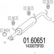 Амортизатор MTS 01.60651