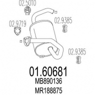 Амортизатор MTS 01.60681