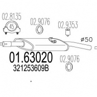 Амортизатор MTS 01.63020