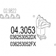 Катализатор MTS 04.3053