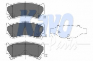 Комплект тормозных колодок KAVO PARTS KBP-6587