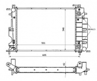 Теплообменник NRF 53873