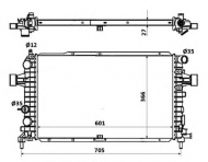 Теплообменник NRF 58344
