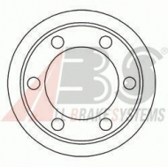 Тормозный барабан A.B.S. 2406-S