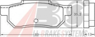 Комплект тормозных колодок A.B.S. 36619