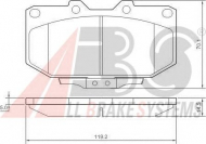Комплект тормозных колодок A.B.S. 37128