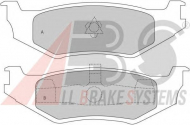 Комплект тормозных колодок A.B.S. 38512
