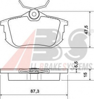 Комплект тормозных колодок A.B.S. P 54 023