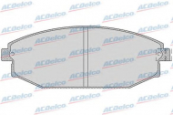 Комплект тормозных колодок ACDelco AC610681D