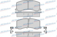 Комплект тормозных колодок ACDelco AC765381D