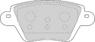 Комплект тормозных колодок NECTO FD6844A