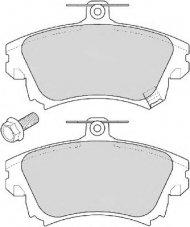 Комплект тормозных колодок NECTO FD6857A