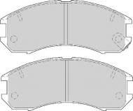 Комплект тормозных колодок NECTO FD6357A