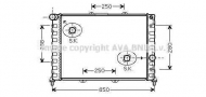 Теплообменник AVA QUALITY COOLING AL2091
