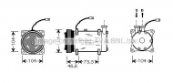Компрессор AVA QUALITY COOLING CNK215