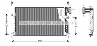 Конденсатор AVA QUALITY COOLING CR5020