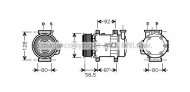 Компрессор AVA QUALITY COOLING FDK432