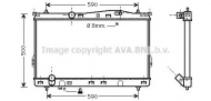 Теплообменник AVA QUALITY COOLING HYA2077