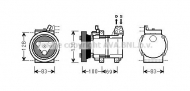 Компрессор AVA QUALITY COOLING KAK156