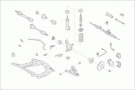 Рулевое управление; Подвеска колеса ZF Parts RENAU-MEGAN-FZ002
