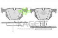 Комплект тормозных колодок KAGER 35-0663