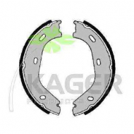 Комлект тормозных накладок KAGER 34-0054