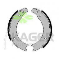 Комлект тормозных накладок KAGER 34-0064