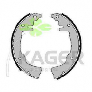 Комлект тормозных накладок KAGER 34-0353