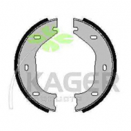 Комлект тормозных накладок KAGER 34-0487