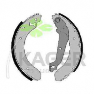 Комлект тормозных накладок KAGER 34-0497
