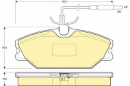 Комплект тормозных колодок GIRLING 6110301