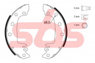 Комлект тормозных накладок sbs 18492723285