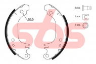 Комлект тормозных накладок sbs 18492799372