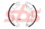 Комлект тормозных накладок sbs 18492722596