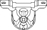 Держатель TOPRAN 500 177