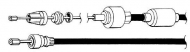 Трос CEF RT01169