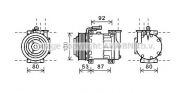 Компрессор PRASCO ALK122