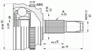 Шарнирный комплект OPEN PARTS CVJ5153.10
