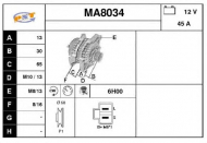 Генератор SNRA MA8034