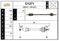 Вал SNRA O1271