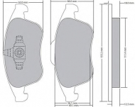 Комплект тормозных колодок FREMAX FBP-1721