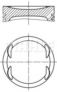 Поршень PERFECT CIRCLE 56 03918 0