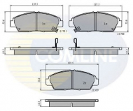 Комплект тормозных колодок COMLINE CBP3446