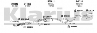 Глушитель KLARIUS 361858E
