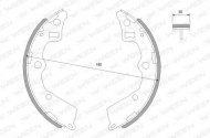 Комлект тормозных накладок WEEN 152-2030